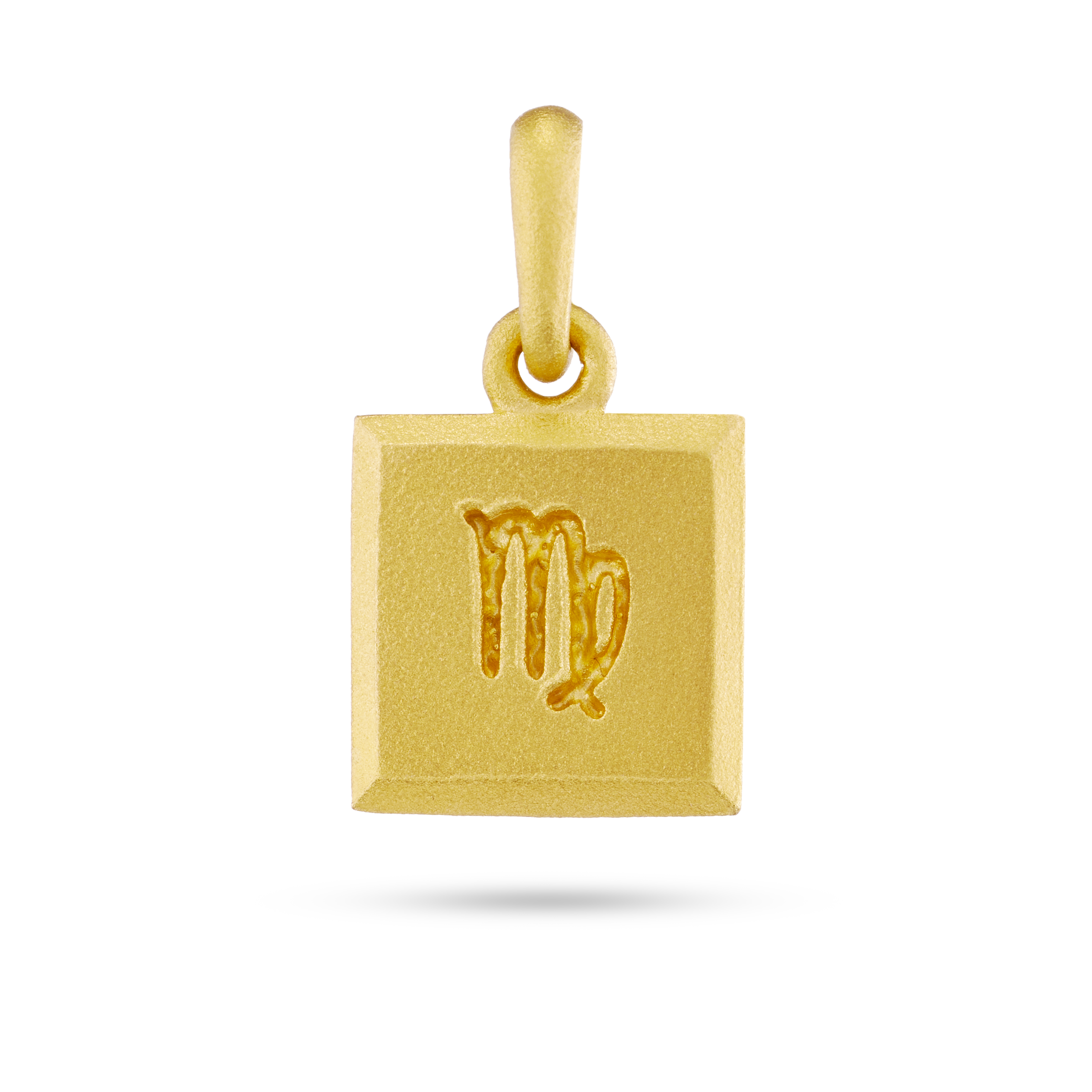 Shop Gold Pendants Virgo Zodiac Pendant