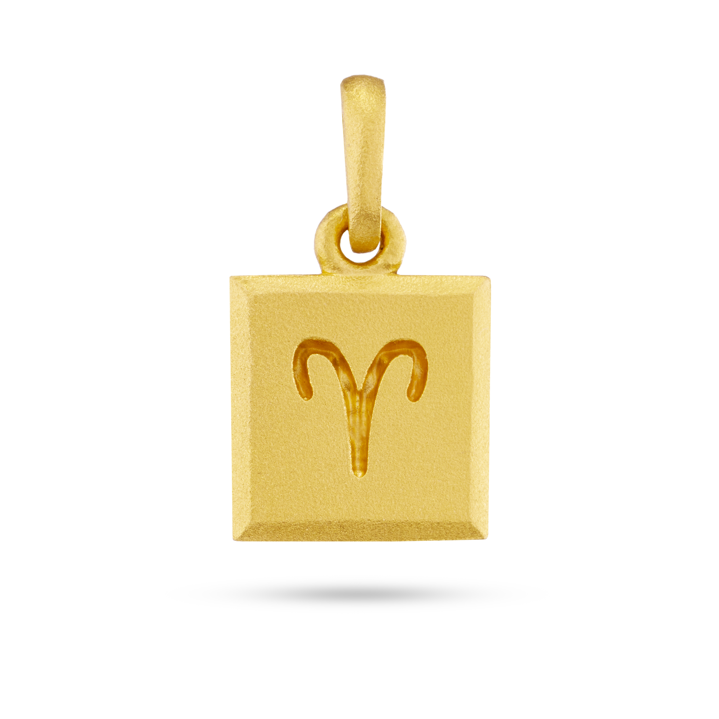 Shop Gold Pendants Aries Zodiac Pendant