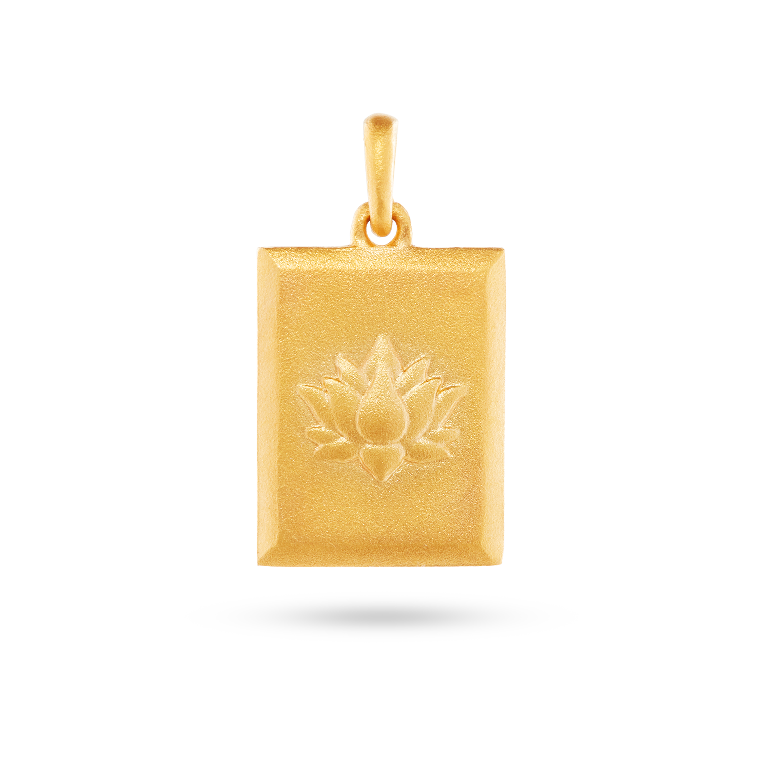 Shop Gold Pendants Lotus Pendant