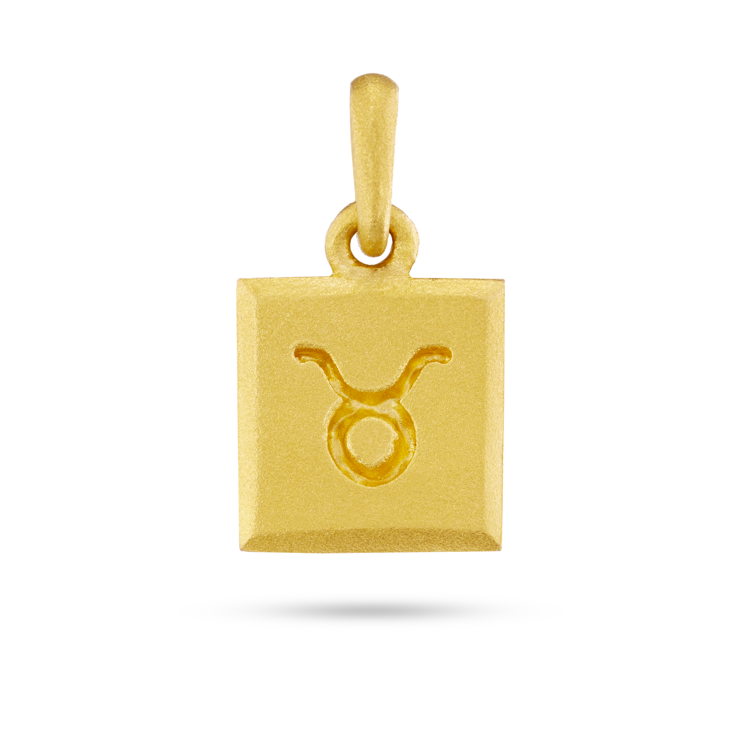 Shop Gold Pendants Taurus Zodiac Pendant
